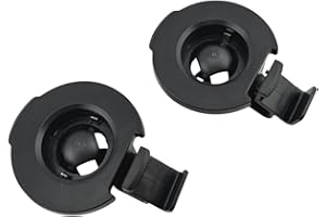 2-PC Set GPS Cradle Bracket Clip Compatible Replacement Holder for Garmin DriveSmart 50 51 61 65 70 76, Drive 51 55 60 61, Nü