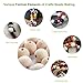 120pcs 25mm wooden beads for crafts - Unfinished Large Wood Beads for Crafts with Holes, Natural Big Round Wooden Beads for DIY Jewelry Making, Home Farmhouse Decor