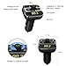 Bluetooth FM Transmitter, GRDE Bluetooth Car Adapter Wireless in-car Receiver with Dual USB Car Charger and Hands-free Calling for iPhone Samsung, Ipad, Smartphone