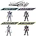 Bandai Kamen Rider Zi-O RKF Rider Armor Series Kamen Rider Action Figure Rider KICK'S Figure & Rider Hero Series Armor Soft Vinyl Figure All Set of 11 Lucky Bag