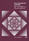 Mendelssohn: Psalm 114, Op. 51 (Vocal Score)