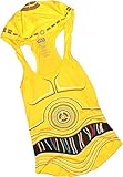 C-3PO Costume -- Star Wars Fitted Juniors Hooded Tank-Top Shirt