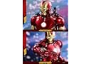 Hot Toys Marvel Iron Man 2 Iron Man Mark IV Diecast Figure with Suit-up Gantry 1/6 Scale Figure Set