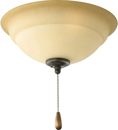 Torino Two Light Bowl Ceiling Fan Light Kit