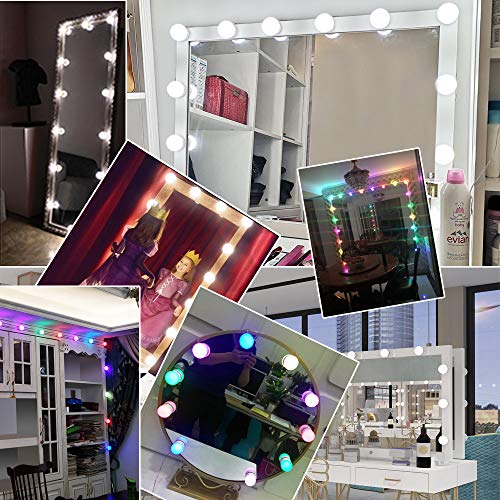 SELFILA 14 Bulbs Full Body Vanity Lights for Mirror, Adjustable RGB
