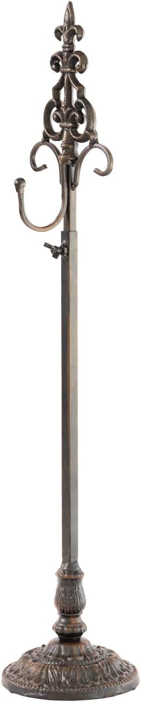 Wreath Hangers - YiLifebes Wreath Stands for Display, Metal Wreath Holder Stand, Standing Wreath Hanger with Wrought Iron Base, Adjustable Tabletop Display Stand for Christmas and New Year Wreath, Wedding Party Decor