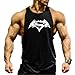 TECOFFER MEN'S GYM MUSCLE SLEEVELESS SHIRT TANK TOP M,L,XL,XXL SIZES