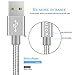 Guzon iPhone Cable, 3Pack 3FT 6FT 10FT Nylon Braided Lightning to USB iPhone Charger Cord with Aluminum Connector for iPhone 7/7 Plus/6s/6s Plus/6/6Plus/5s/5c/5, iPad/iPod Models-Gray