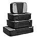 Travel Packing Cubes - 4 Set Lightweight Travel Luggage Packing Organizers -Small, Medium, Large and Extra Large