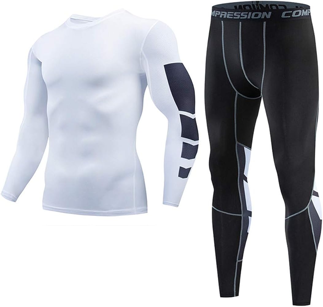 FELZ Traje de Deportiva Compresión Hombres Camiseta de Manga Larga ...