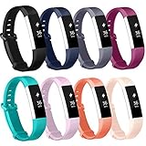 AdePoy Fitbit Alta Bands and Alta HR Bands, Newest Adjustable Replacement Wristband for Fitbit Alta HR and Fitbit Alta with Secure Metal Clasp