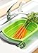 Prepworks by Progressive Collapsible Over-the -Sink Colander, Green - 6 Quart