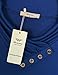Miusey Long Sweatshirts for Women, Juniors Lightweight Long Sleeve Pullover Shirt Top Xl Dark Blue
