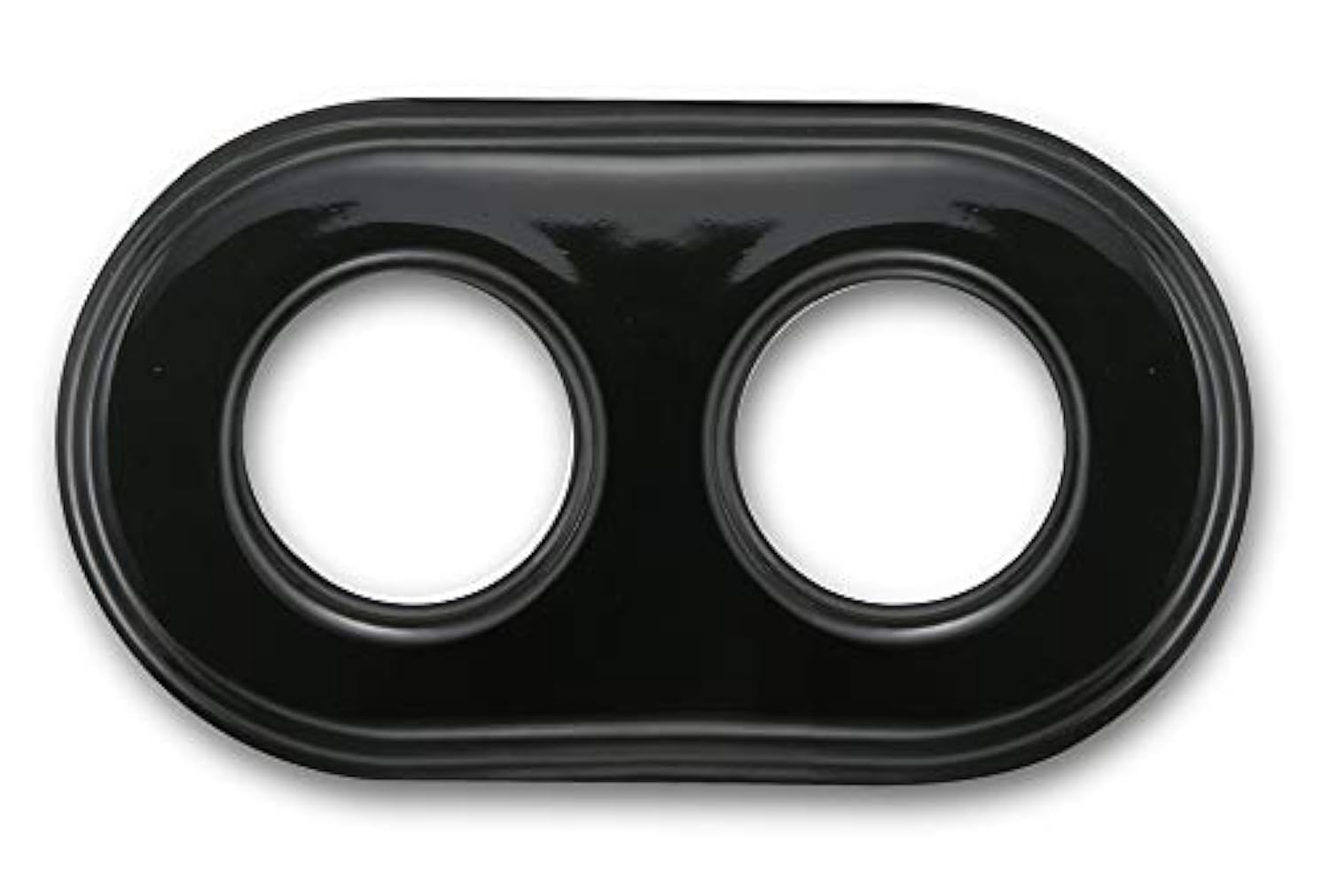 Fontini 31-802-27-2 – Beech Wood Frame 2 Elements Porcelain Black Pack