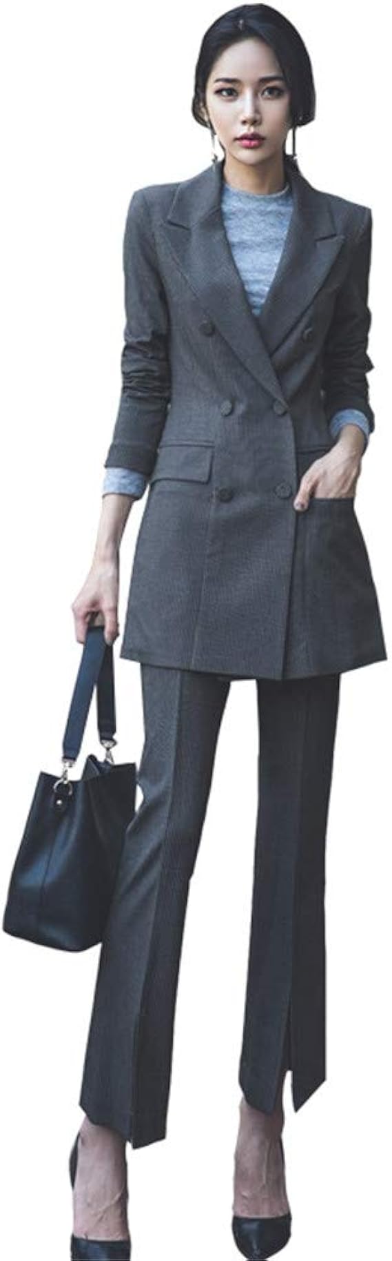 Amazon Jcstory パンツスーツ 2点セット セットアップ パンツ おしゃれ ストライプ 洗える レディースセットアップ エレガント 優雅セレモニースーツパンツスーツ 卒業式 入学式 入園式 冠婚葬祭 結婚式 通勤 オフィス フォーマル S パンツスーツ 通販