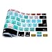 HRH Avid Pro Tools Functional Shortcuts Hotkey Silicone Keyboard Cover Skin for MacBook Air 13,Pro13/15/17 (with or w/Out Retina Display,2015 or Older Version),for iMac Older,USA and European