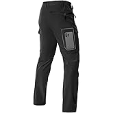 Moosehill Hiking Pants Men Stretch: Breathable Waterproof Quick Dry Lightweight Nylon Spandex Pants for Fishing Travel