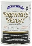 Lewis Labs Brewer's Yeast Flakes Powder, 12.35 Ounce