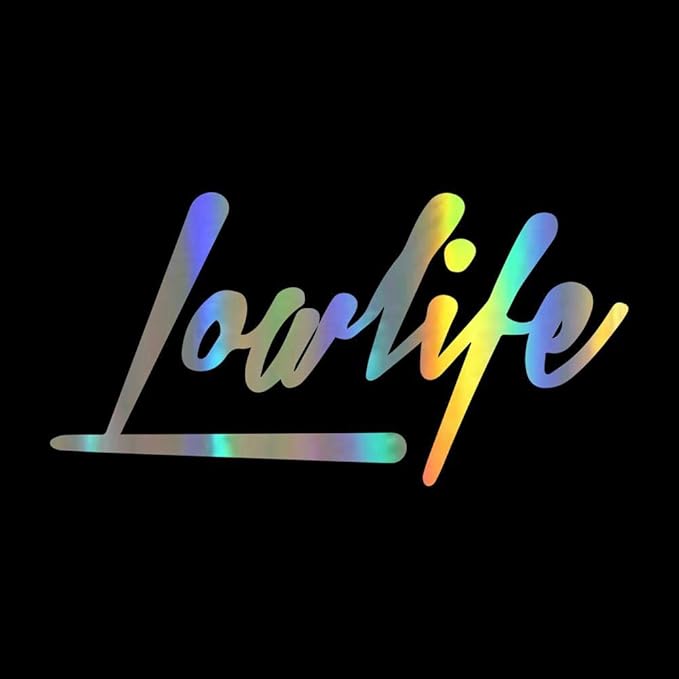 Autocollant Pour Voiture Low Life Jdm Autocollant