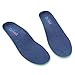 Dr. Foot's Plantar Fasciitis Insoles - Arch Support Shoe Inserts for Flat Feet, Foot & Heel Pain and Over-Pronation, Diabetic Anti-Sweat Foam for Comfort & Relief - L Blue&Green