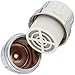 One-Year Chlorine Removing Shower Filter - Ultimate Filters And Cartridge To Remove Harmful Chemicals - Showerhead Softener For Hard Head Water - Chrome