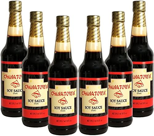 Chinatown Jamaican Soy Sauce (Dark) 10oz (Pack of 6)
