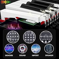 61 Keys Electronic Digital piano, portable Keyboard