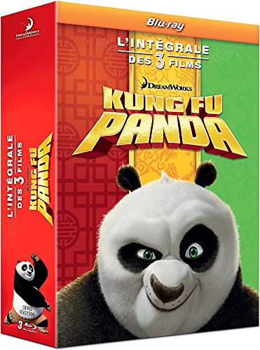 Kung Fu Panda 1 + 2 + 3 - Blu-Ray