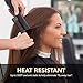 Styling Comb (2 Pack) Professional 8.8” Black Carbon Fiber Anti Static Chemical And Heat Resistant Tail Comb For All Hair Types | Fine and Wide Tooth Teasing Comb | Men and Women | Bardeau Essentials