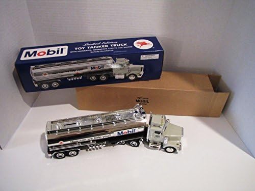 Mobil 18 Wheel Tanker Truck with Coinbank - 18118 - #3 in Series [Year 1999 Limited Edition]