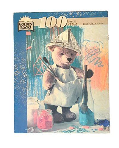 Golden Books Teddy Bear Artist 100 Piece Jigsaw Puzzle