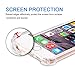iXCC iPhone 6 Plus / 6s Plus Case, Crystal Cover Case [Shock Absorption] with Transparent Hard Plastic Back Plate and Soft TPU Gel Bumper - Clear