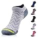Gmark Running Bamboo Fiber Socks, Unisex Ultimate Dry Cushioned Low Cut Socks 1,3,5 Pairs