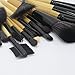 32pcs Makeup Brushes Set Professional Cosmetic Foundation Powder Eyeshadow Brush Kit with Bag (Wooden)