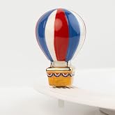 Nora Fleming Hand-Painted Mini:Red, White, and Balloon(Hot Air Balloon)A452