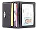 Big Skinny New Yorker Leather ID Slim Wallet, Holds Up to 24 Cards, Lightweight,Slim, Black