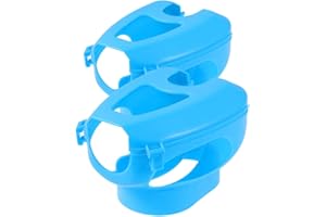 JOINPAYA Pigeon Injection Holder 2-Pack 5.90X4.72X3.93 Inch Durable Bird Fixed Frame Rack for Safe Medication and Feeding Cag