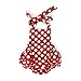 D.LIN Baby Girl's Ruffles Romper Dresses Summer Clothing