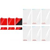 6-Pack Adhesive Pads + 6 Static Stickers Compatible with VIOFO A129 / A129 Duo / A129 Pro / A129 Plus / A129 Duo Plus Dash Cams &ndash; Front &amp; Rear Mount Set, High-Bond Black Acrylic Foam Tape
