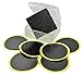 Lumintrail Bicycle Tire Repair Kit, 6 Piece Kit, 10 Pack Pre-Glued Bike Patch Repair Kit with Sandpaper, Bicycle Tube Repair Kit for Mountain & Road Bikes, Bike Tire Patch Kit
