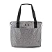 JuJuBe Encore Travel Diaper Tote Bag | Classic Collection | Lightweight, Everyday Diaper Bag for Travel | Graphite, One Size