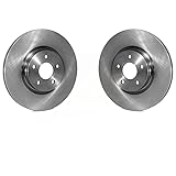 Front Disc Brake Rotors Pair For Ford Escape Focus