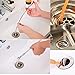 7 Pack Hair Clog Remover Tool, Sink Clog Remover for Kitchen