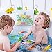 Gizmovine Dinosaur Baby Bath Toys for Toddlers, 12 Pack Bathtub Toys for Boys and Girls, Safe Dinosaur Figures Playset Water Squirts Toys for Bathtub with Bath Toy Organizer
