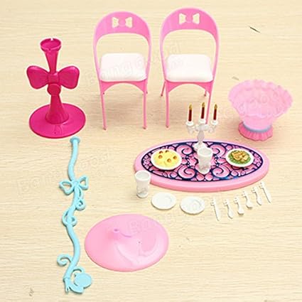 KKY Vintage Furniture Plan Toys Furniture for Barbie Furniture Sets
