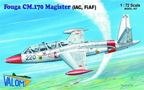 Fouga CM.170R Magister (IAC, FIAF) (1/72 model kit, Valom 72089)