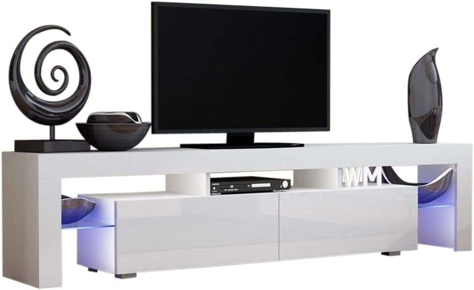 Amazon Com Concept Muebles Tv Stand Milano 200 Modern Led Tv