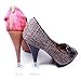 Wowly High Heel Protectors for Shoes, Stoppers for Walking on Grass, Clear with Glitter - 10 Pairs, Small Size