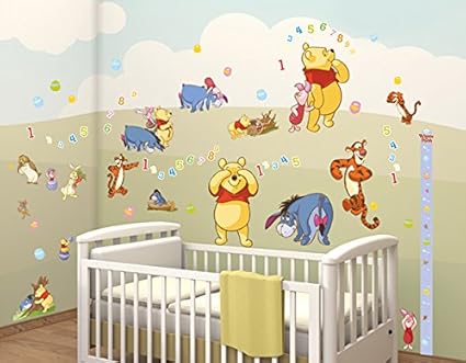 Walltastic Disney Winnie Pooh Kit Zur Raumdekoration Vinyl Bunt 37 5 X 8 X 18 Cm