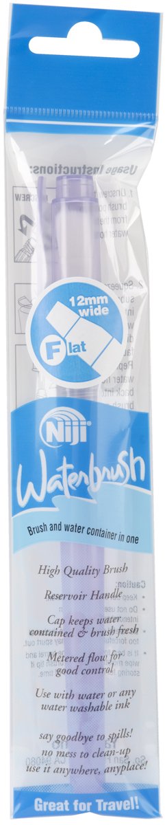 Yasutomo Niji Waterbrush Flat-12 Mm Tip